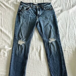 Zara Dark Blue Denim Jeans